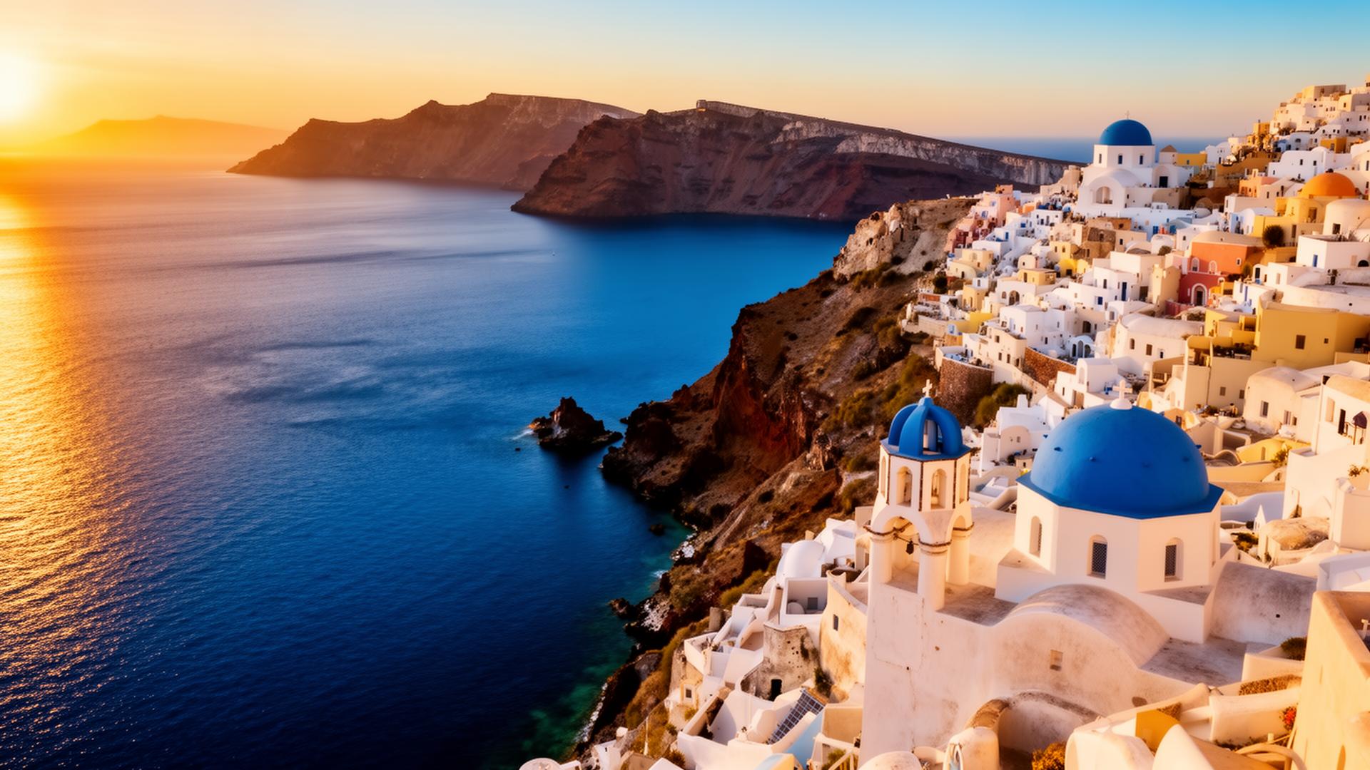 Σαντορίνη — εμβληματικό ελληνικό τοπίο